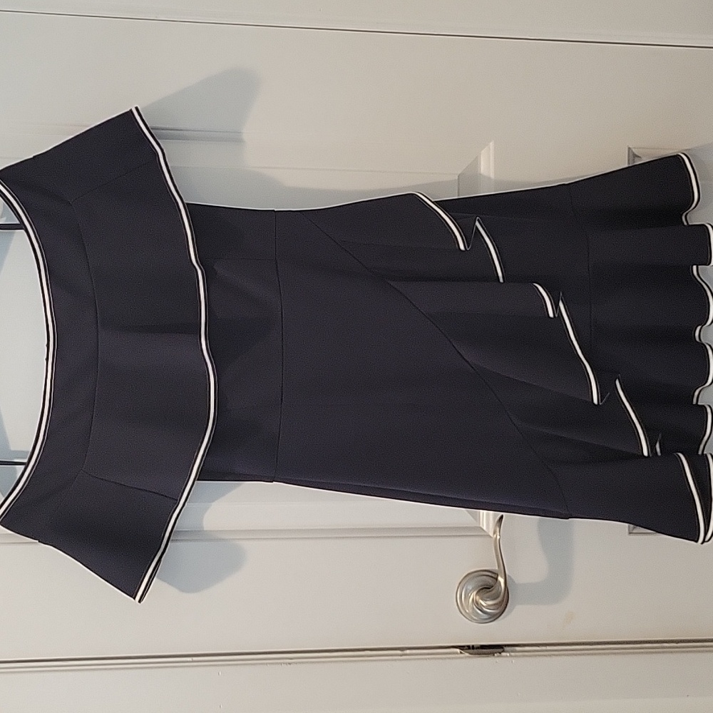 Gracia Blue Asymmetrical Party Dress Size SP